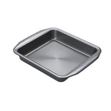 Image of Circulon Non Stick Square Cake Tin Durable Oven Safe Lightweight Bakeware - 9"