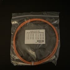 Image of Duplex 50/125 LC-LC OM3 Orange Fibre Cable 1m