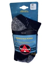 Image of Wigwam Merino Silk Nomad Hiker Heavyweight Socks F2372 Unisex Size Medium