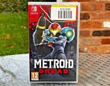 Image of NINTENDO SWITCH METROID DREAD UK PAL *BRAND NEW FACTORY SEALED* SAMUS ARAN 2021