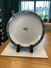 Image of Denby Azure Coast Dinner Plate Stoneware 26.5cm Diameter BNWT Please Read!