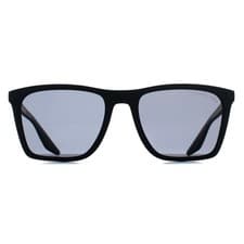 Image of Prada Sport Sunglasses PSB08S 1BO02G Matte Black Dark Grey Polarized