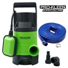 Image of Submersible Water Pump Electric Dirty Clean Pond Pool Flood 400w with 5m Hose