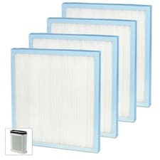Image of HEPA Filter for HOMEDICS AR-20 AR20 Professional Air Purifier AR-2FLT Blue x 4