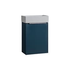Image of Icaria 400mm Wall Mounted Single Door Cloakroom Basin Unit, C/W Basin and Unit