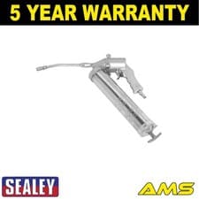 Image of Sealey Air Operated Continuous Flow Pistol Grip Grease Gun SA401