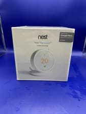 Image of Google Nest Thermostat E White Smart Thermostat HF001235-GB Brand New Sealed