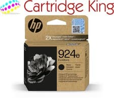 Image of HP 924E EvoMore Black Original Ink Cartridge - 4K0V0NE