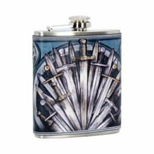 Image of Nemesis Now Medieval Sword Hip Flask 7oz Alcohol Decanter Gothic GoT Gift