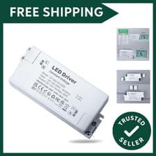 Image of 12V 60W 5A LED Driver, 240V AC to 12V DC Transformer, Constant Voltage Power ...