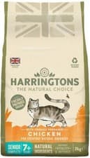 Image of Harringtons Dry Cat Food Senior Chicken 2kg