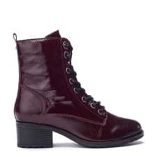 Image of Moda In Pelle Women's Bezzie Leather Block Heeled Ankle Boots
