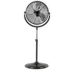 Image of COSTWAY 20" High Velocity Pedestal Fan Industrial Standing Fan w/3 Speeds-Black