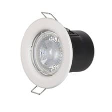Image of Fire Rated IP20 Fixed Downlight - Brushed Chrome