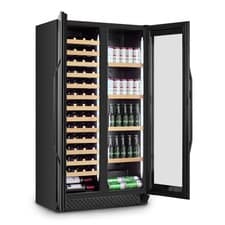 Image of Caso 00674 Wine Cooler WineChef Duo, Up to 122 bottles, Compressor Technology, B