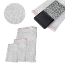 Image of STRONG PLAIN CLEAR BUBBLE BAGS POUCHES PEEL & SEAL 3 SIZES/ALL QTYS BEST PRICES
