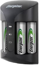 Image of Energizer Pro AA & AAA Charger + 4 x 2000MAH AA Rechargeable Batteries Inside