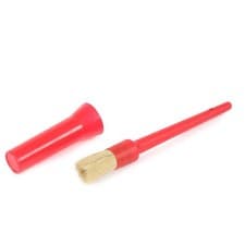 Image of Shires EZI-GROOM Plastic Hoof Oil Brush Red