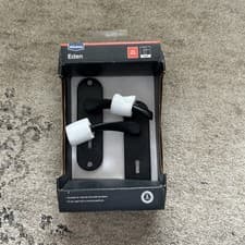 Image of Matt Black Door Handle Pack From Wicks Unopened Never Used