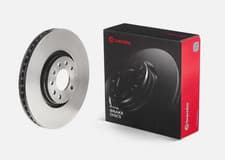 Image of Front Brake Disc Fits Vauxhall Astra Zafira Opel Astra BREMBO