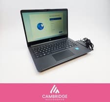 Image of HP 14S-DQ Laptop 14" 64GB eMMC Intel Celeron N4500 4GB DDR4 Black Excellent