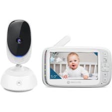 Image of Motorola Nursery VM75 5" Video Baby Monitor PTZ Night Vision 2-Way Talk, New