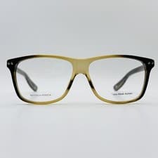 Image of Bottega Veneta Eyeglasses Men Women square brown transparent Mod. BV 140 104 NEW