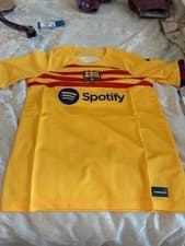 Image of Nike Barcelona Third Kit Kids Medium New BNWT 2022/23