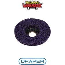 Image of Draper 37608 Polycarbide Strip Disc 115mm 2223mm 180 Grit Purple