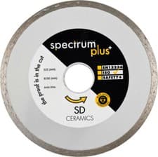 Image of Spectrum Ceramic Tile Blade Diamond Blade Cutting Continuous Rim Smooth Cuts