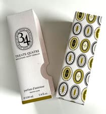 Image of Diptyque 34 Trente Quatre Room Spray, Porcelain Vessel, BNIB, Sold Out, Rare