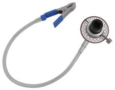 Image of 1/2" Drive Torque Angle Gauge With Flexible Arm & Spring Clip Square Head