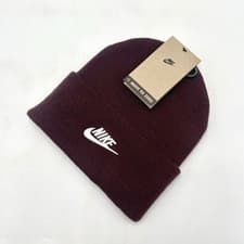 Image of Nike Sportswear Peak Futura Beanie Soft Knit Hat Older Kids One Size Boys Girls