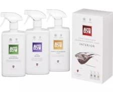 Image of Autoglym Perfect Interior Collection Gift Kit Interior Shampoo Fast Glass Vinyl