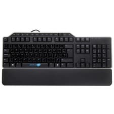 Image of Dell KB522 Multimedia USB Standard Keyboard AZERTY French Black With Stickers