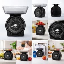 Image of Salter Dietary Mechanical Kitchen Scales 3kg/5kg Capacity 5g Small Kitchen Food