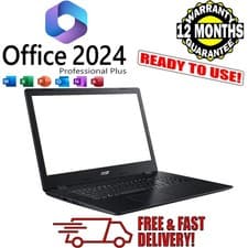 Image of Acer Aspire A317 17.3" Inch WIN11 Office 2024 i5 12GB RAM 512GB SSD FAST Laptop