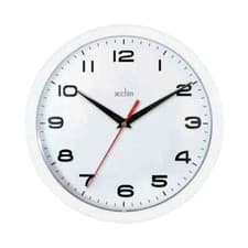 Image of Acctim Aylesbury Office Wall clock 245mm Diameter choice of colour FREE P&P