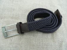 Image of Hawkdale Elasticated Weaved Ladies BROWN Belt Large - New - 8R-F29-400