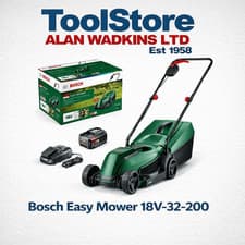 Image of Bosch EasyMower 18v-32-200 18v Cordless 32cm Cut Lawnmower 1 x 4.0ah Battery