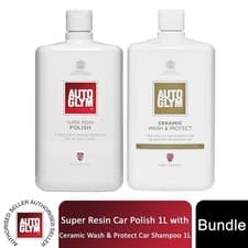 Image of Autoglym Super Resin Car Polish 1L with Ceramic Wash & Protect Bundle