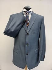 Image of HUGO BOSS BLAZER ROSSELLINI /MOVIE LIGHT BLUE 42R MADE IN GERMANY BNWOT (0347)