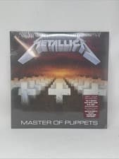 Image of LP Metallica - Master of Puppets  Vinyl Record 180G Remaster SEALED