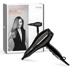 Image of BaByliss Salon Pro Ionic Hair Dryer 2200W 2 Speed & 3 Heat Setting - Black