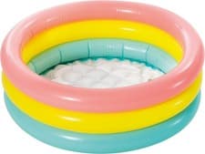 Image of INTEX Baby Paddling Pool 3 Rings Ages 1-3 Sunset Glow
