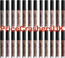 Image of NYX Professional Makeup Lip Lingerie Liquid Lipstick Creamy and Matte 24 Shades