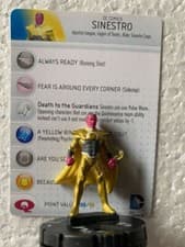 Image of SINESTRO #049 Justice League Trinity War DC HeroClix Rare