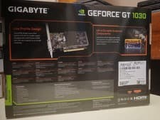 Image of Gigabyte NVIDIA GeForce GT 1030 2GB DDR4 Low Profile GPU - GV-N1030D4-2GL