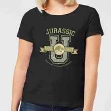 Image of Jurassic Park Fossil Finder —œ Womens T-Shirt | Official Licensed | Black