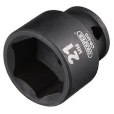 Image of Draper Hi-Torq® Metric Impact Socket 3/8" Sq. Dr. 21mm - 20169